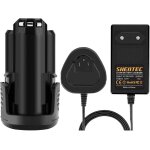 Asfasfq - shentec 12v 3000mah li - ion batterie pour dremel b812 - 03 8200 8220 dremel 8300 and one chargeur ...