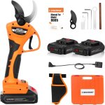 Asfasfq - soojook 8605 secateur electrique professionnel, 40mm secateur electrique sans fil, 1050w 2x21v ... Asfasfq - soojook 8605 secateur electrique professionnel, 40mm secateur electrique sans fil, 1050w 2x21v ...