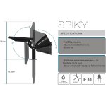 Asfasfq - spiky w34 x2 set de 2 projecteur spot solaire 4 led extérieur etanche lumière blanche 2 - en ... Asfasfq - spiky w34 x2 set de 2 projecteur spot solaire 4 led extérieur etanche lumière blanche 2 - en ...