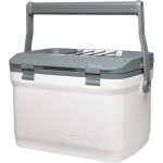 Asfasfq - stanley adventure outdoor cooler 15. 1l polar white - double paroi en mousse isolante - sans ...