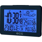 Asfasfq - station mto ecg ms 200 avec capteur radio jusqu' 30 mtres, thermomtre, hygromtre, prvisions ...