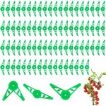 Asfasfq - suevut 80 pices tuteurs pour plantes ajustables ¿ clips lst 360 rglables pour courber la ...