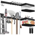 Asfasfq - support de rangement doutils de garage, support dorganisateur doutils de jardin avec ...