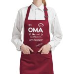 Asfasfq - tablier de cuisine femme, tablier cuisine coton bordeaux tablier personnalis etanche avec ...