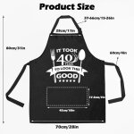 Asfasfq - tablier cuisine homme humour, tablier coton barbecue homme, rglable etanche noir tabliers ...