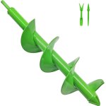 Asfasfq - tariere manuelle, tarire thermique 10cm x 40cm, tariere pour perceuse avec fort tarire tte, ...