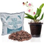 Asfasfq - terreau professionnel pour orchides - bark organique naturel avec ecorce de pin maritime et ...