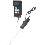 Asfasfq - thermomtre alimentaire professionnel em502c avec sonde, commutateur double celsius fahrenheit, ...