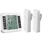 Asfasfq - thermomtre conglateur sans fil thermomtre numrique de rfrigrateur avec alarme congelateur ...