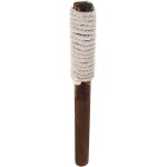 Asfasfq - torche  feu portable en bois naturel avec corde de mche pour jardin, terrasse, camping et ...
