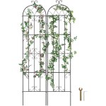 Asfasfq - treillis jardin pour plantes grimpantes, 51 x 220 cm, treillis fleurs de jardin en métal antirouille ... Asfasfq - treillis jardin pour plantes grimpantes, 51 x 220 cm, treillis fleurs de jardin en métal antirouille ...