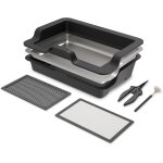 Asfasfq - trim tray - grand plateau de garniture de 50 cm avec 3 bols interchangeables et 2 tamis, design ...