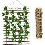 Asfasfq - tuteur en osier pour plantes grimpantes 50 x 200 cm treillis avec ficelle de jute en bois, ... Asfasfq - tuteur en osier pour plantes grimpantes 50 x 200 cm treillis avec ficelle de jute en bois, ...