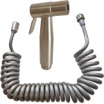 Asfasfq - tuyau d'arrosage compact de 1, 27 cm en acier inoxydable 304 avec tuyau d'arrosage en spirale ...