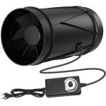 Asfasfq - ventilateur extracteur d'air 100mm, 7w 221 m / h extracteur d air de ventilation avec contrleur ...