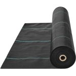 Asfasfq - vevor toile de paillage anti - mauvaises herbes 1x50 m gotextile tiss anti repousse herbe ...
