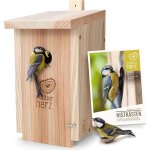 Asfasfq - wildtier herz i nichoir pour oiseaux exterieur - cabane oiseaux, nichoir mésange en bois - ... Asfasfq - wildtier herz i nichoir pour oiseaux exterieur - cabane oiseaux, nichoir mésange en bois - ...