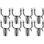 Asfasfq - wilsonzin lot de 8 bquilles de support pour branches en alliage d'aluminium pour branches ...