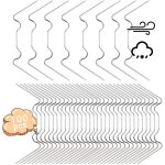 Asfasfq - xcozu lot de 100 clips de vitrage pour serre en acier inoxydable, clips de fixation  ressort ...
