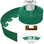 Asfasfq - yeebeca bordure de jardin flexible, 10cm hauteur 10m longueur kit de bordure jardin exterieur ...