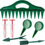 Asfasfq - yytech 7 pcs distributeur de graines manuel mini semoir  semences a, outil de jardin prcision ...