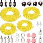 Asfasfq - zamdoe 30 pices kit de durite essence filtres pompe tuyau de carburant pour trononneuse tondeuse ...