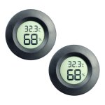 Asfasfq - zhiting mini hygromtre thermomtre moniteur lcd numrique jauge d'humidit intrieure extrieure ...