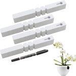 Asfasfq - zocone lot de 400 etiquettes pour plantes de jardin, en plastique, a boucles, rsistantes aux ...