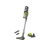 Aspirateur balai brushless 18v ryobi - 30 aw - batterie 2, 0ah - chargeur - rsvs18 - 1c20g