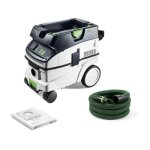 Aspirateur eau et poussi�res cleantec ctl 26 ei - classe l - cuve 26l festool
