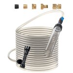Aspirateur à gravier pour aquarium - vevor - tuyau pvc - 15, 2m - 3 types d'adaptateurs en laiton - nettoyer ... Aspirateur à gravier pour aquarium - vevor - tuyau pvc - 15, 2m - 3 types d'adaptateurs en laiton - nettoyer ...
