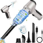 Aspirateur  main sans fil, aspirateur  main, aspirateur  main sec et humide avec 30min d'autonomie, ...