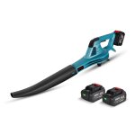 Aspirateur souffleur 8. 8m� / min, 6 vitesses r�glables aspirateur souffleur batterie pour jardins, ...