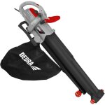 Aspirateur souffleur dedra 3000w : feuilles, jardin