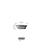Assiette d'assaisonnement en acier inoxydable, pot chaud, bol a tremper, vinaigre sauce soja kimchi, ... Assiette d'assaisonnement en acier inoxydable, pot chaud, bol a tremper, vinaigre sauce soja kimchi, ...
