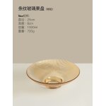 Assiette de fruits en verre haut de luxe lger salon maison table a th collations plateau dcoratif ...