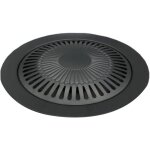 Assiette de grill antiadh�sive, grill bbq cor�en, plateau de grill, grille - ciel rond.