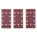 Assortiment 10 abrasifs 1 / 3 feuille auto - agrippants 188 x 95 mm pour ponceuses vibrantes - tsa10 Assortiment 10 abrasifs 1 / 3 feuille auto - agrippants 188 x 95 mm pour ponceuses vibrantes - tsa10