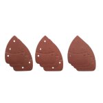 Assortiment 10 abrasifs auto - agrippants 140x100 pour ponceuses triangulaires - scs10a Assortiment 10 abrasifs auto - agrippants 140x100 pour ponceuses triangulaires - scs10a