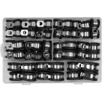 Assortiment de 52 colliers de serrage et de fixation inox avec bande caoutchouc Assortiment de 52 colliers de serrage et de fixation inox avec bande caoutchouc