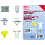 Assortiment 85 clips de fixation pour renault dacia