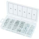 Assortiment d'crous, 300 pcs (prix indicatif - ref vendue uniquement en prsentoir)