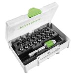 Assortiment d'embouts festool 205824 sys3 xxs ce - pz bhs 60 pour perceuses - visseuses sans fil � interface ...