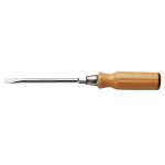 Athh - tournevis manche bois pour vis � fente - lame forg�e avec 6 pans facom athh. 14x250