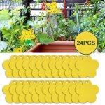 Autocollant anti - insectes, panneau adhésif double face jaune, fleurs et légumes, fruits, mouches, piège ... Autocollant anti - insectes, panneau adhésif double face jaune, fleurs et légumes, fruits, mouches, piège ...