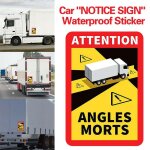 Autocollants d'avertissement de danger pour moto, autocollants imperméables pour ordinateur portable, ... Autocollants d'avertissement de danger pour moto, autocollants imperméables pour ordinateur portable, ...