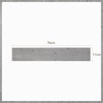 Autocollant pour jupe, panneau mural, bordures de salon, maison, imitation de grain de bois, bande de ...