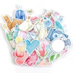 Autocollants pour mariage magnifique (32 pices) - artistiques, mignons, tanches - autocollants pour ...