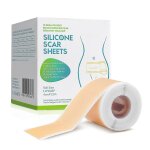 Autocollants en silicone pour cicatrices, rouleau de ruban adhesif en gel medical facile a dechirer, ...