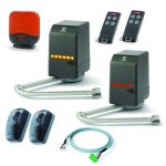 Automatisme pour portail battant 200kg 24v - cardin - bltow24